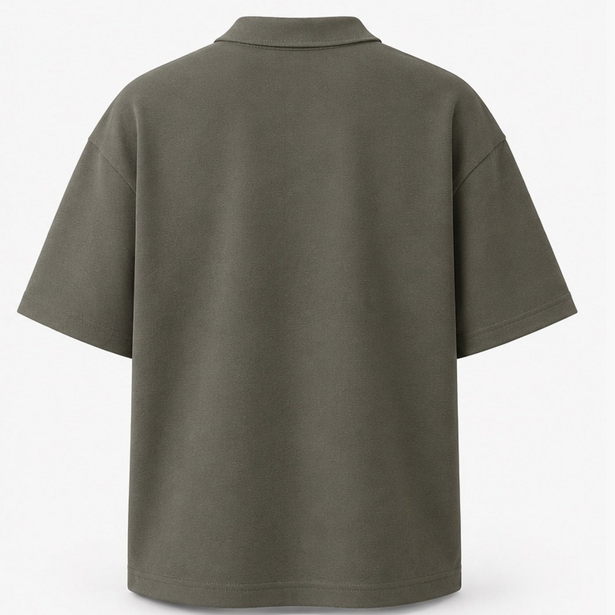 HAWYA "H" Embroided Boxy Polo Tee