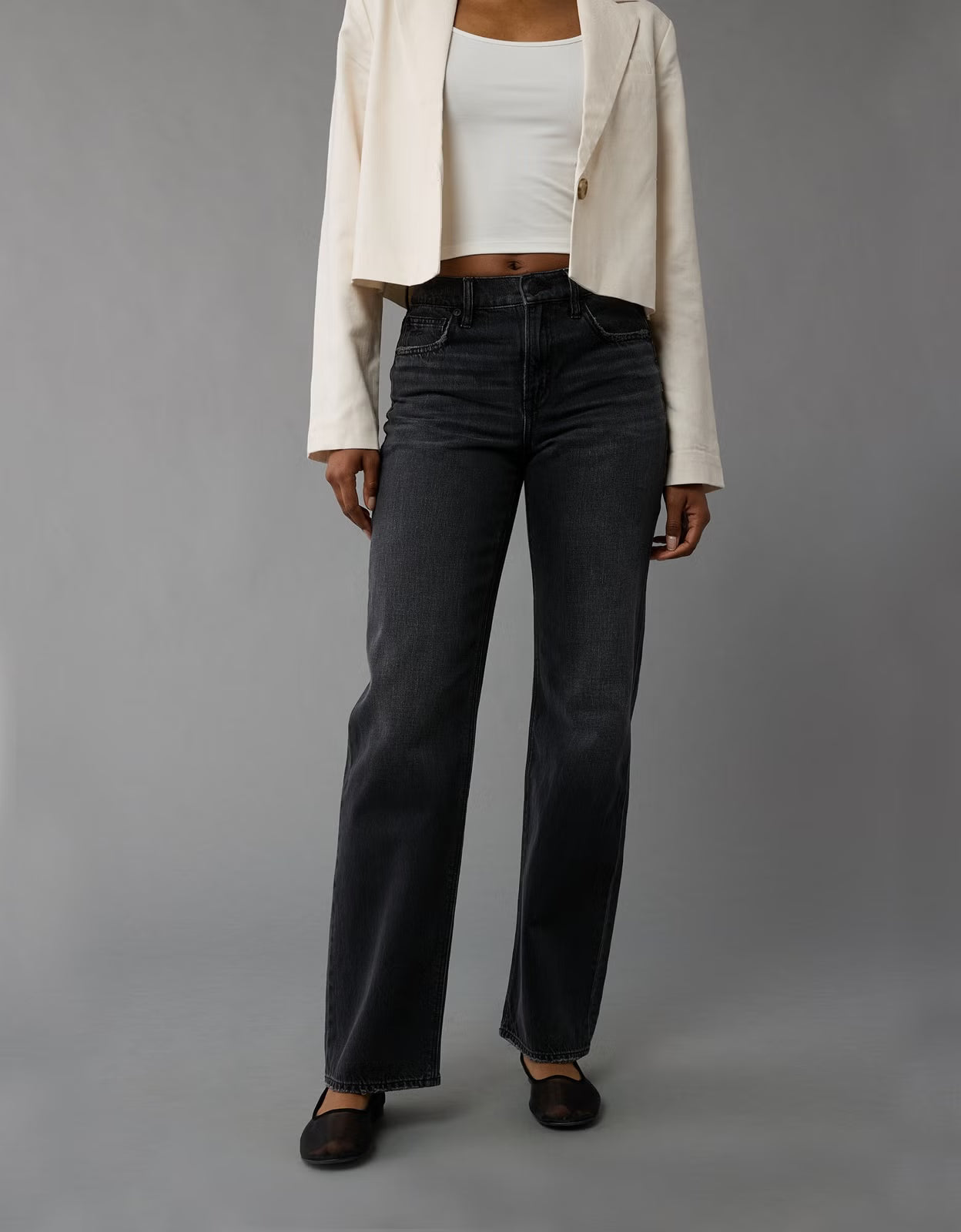 Strigid High-Waisted Stovepipe Jean
