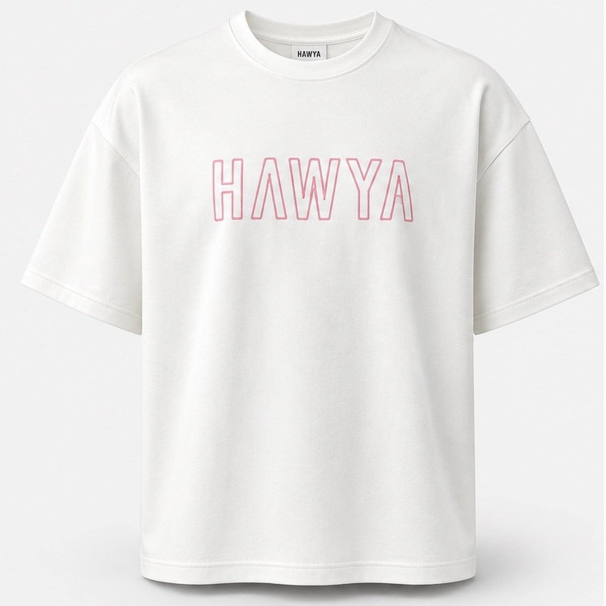 HAWYA Fingerprint Boxy Cut Tee