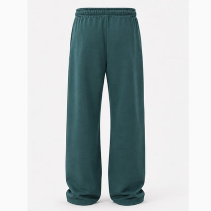 HAWYA Stacked Tall-Fit Sweatpants - Forest Green