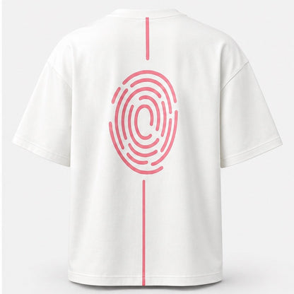 HAWYA Fingerprint Boxy Cut Tee