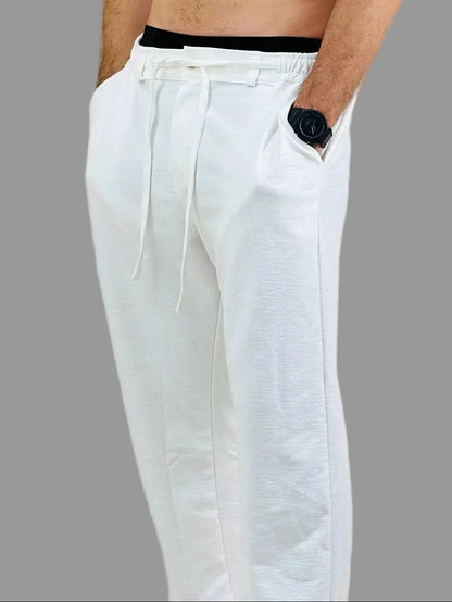 Tailored Linen Trousers