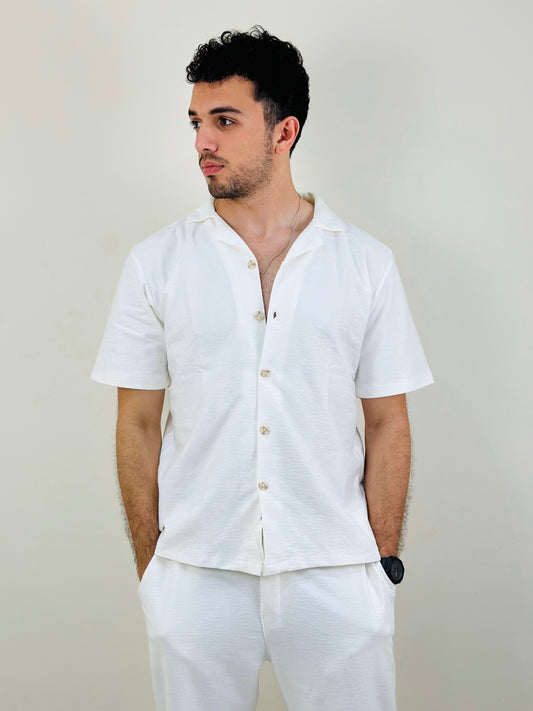 Collar Linen Shirt