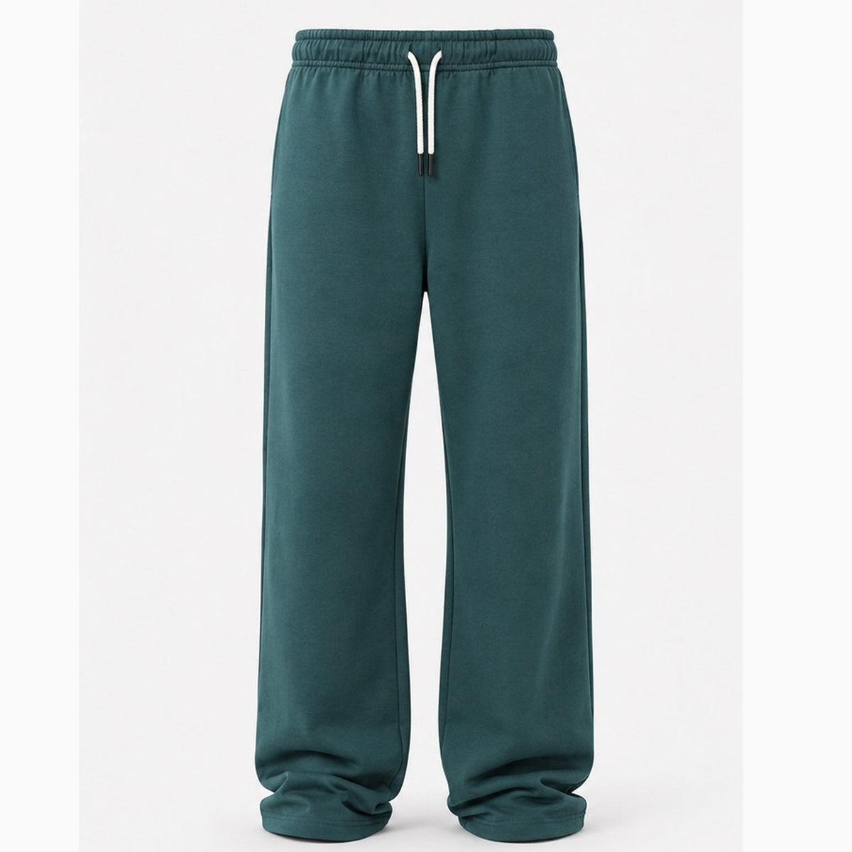 HAWYA Stacked Tall-Fit Sweatpants - Forest Green