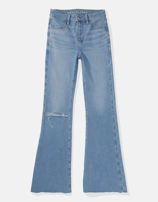 Ne(x)t Level Super High-Waisted Flare Jean